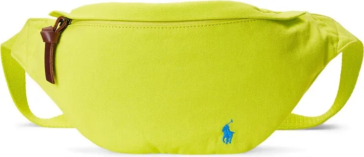 Canvas Waist Pack Bum Bag Acid Green