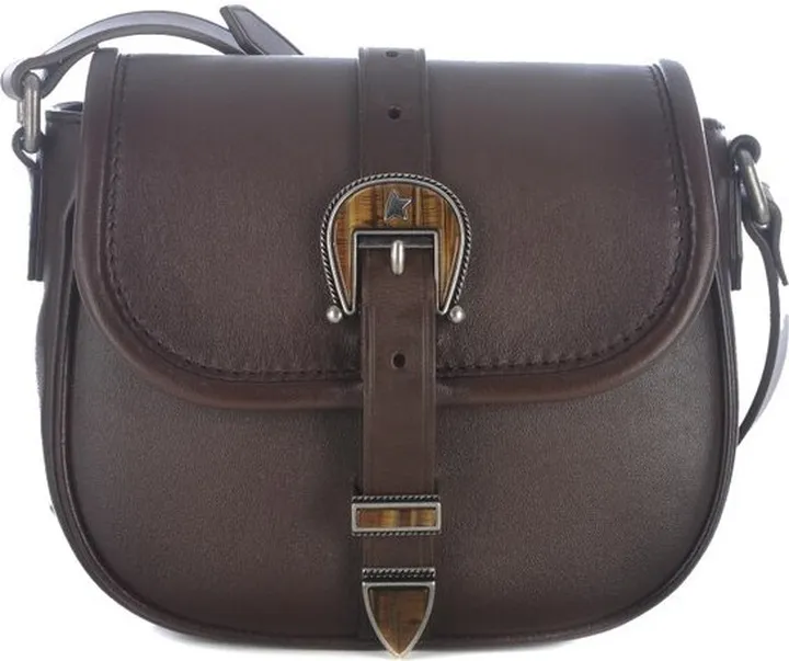 Golden Goose Deluxe Brand Foldover Top Shoulder Bag