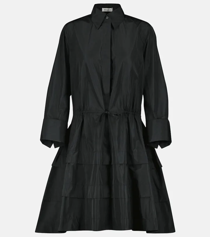 Jersey shirt dress