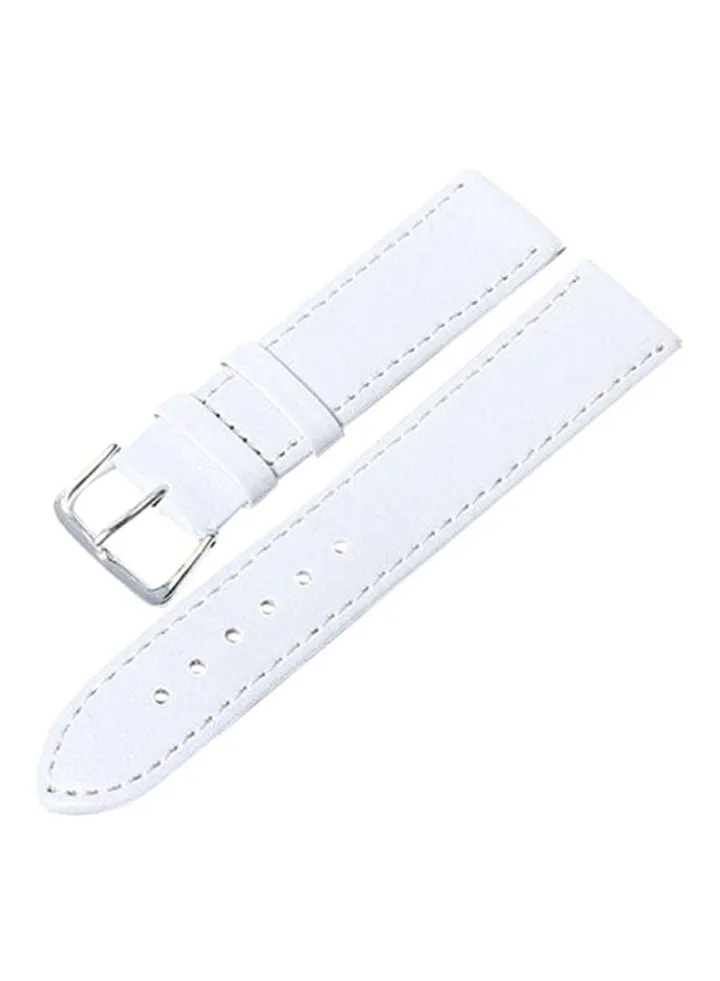 Faux Leather Watch Band
