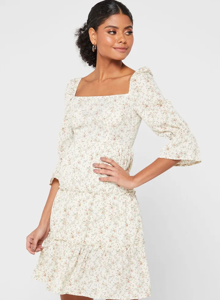 Floral Printed Dress
