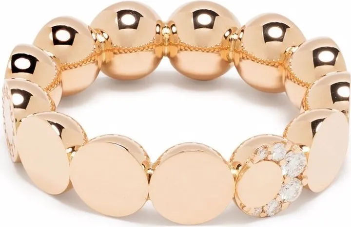 18kt rose gold Luce diamond ring