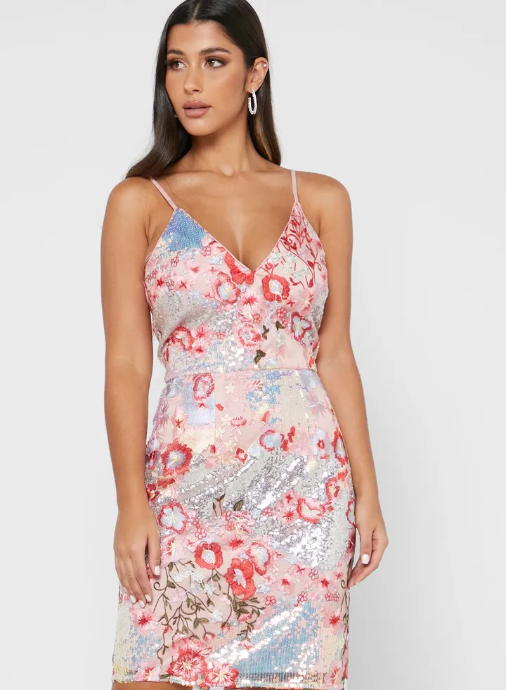 Floral Print Dress