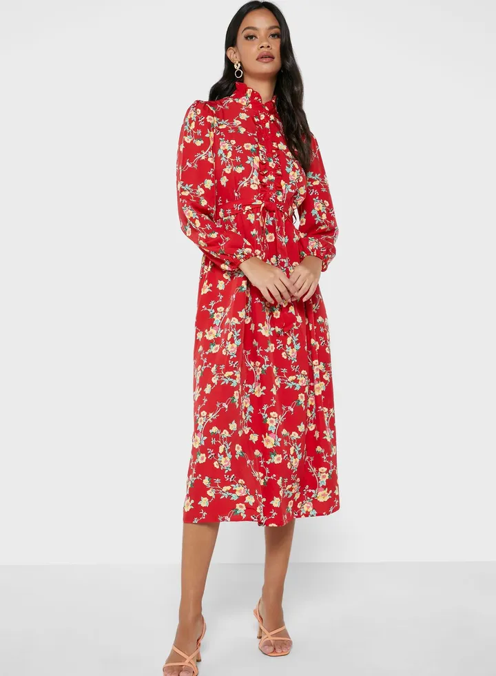 Floral Print Dress