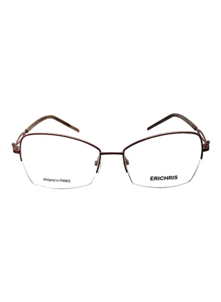 women Semi Rimless Reading Glasses With Case EC1200