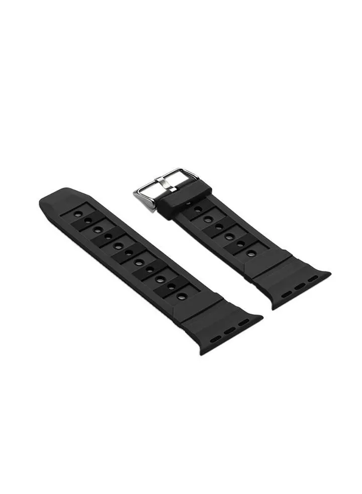 Rubber Digital Watch Band For Apple Series 3/2/1 38Mm