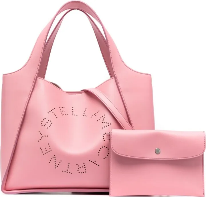 Perforated-Logo Tote Bag
