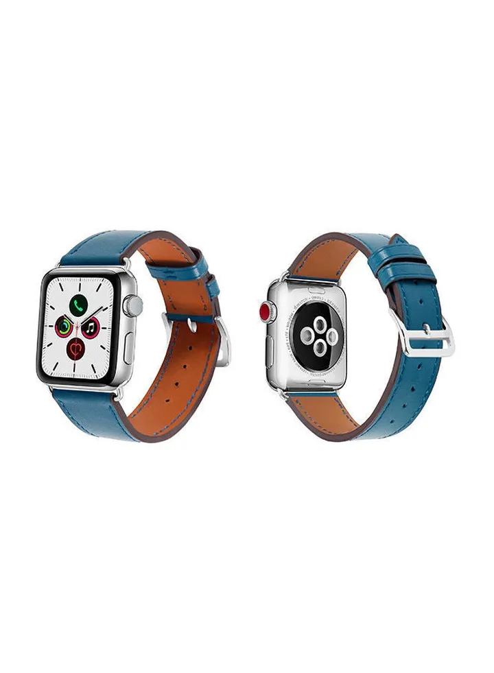 unisex Leather Replacement Watchband For Apple Watch 40/38mm
