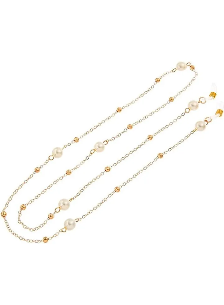 Pearl Glasses Chain Holder For Women