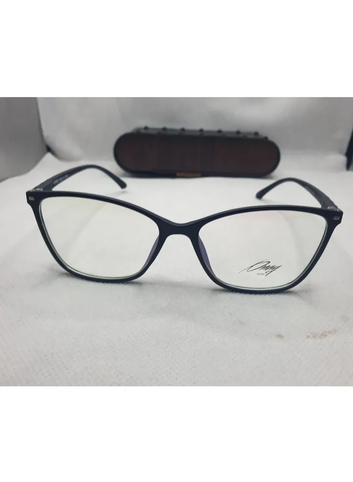 Full Rim Eyeglasses 88062 C7 , Black , Cat Eye - Women