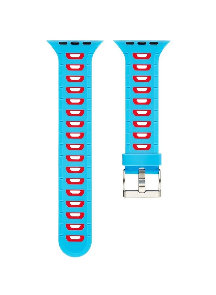 Rubber Digital Watch Band For Apple Series 3/2/1 38Mm