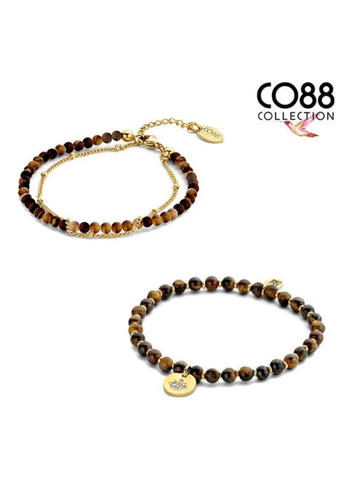 Setbracelet Tiger Eye Bead