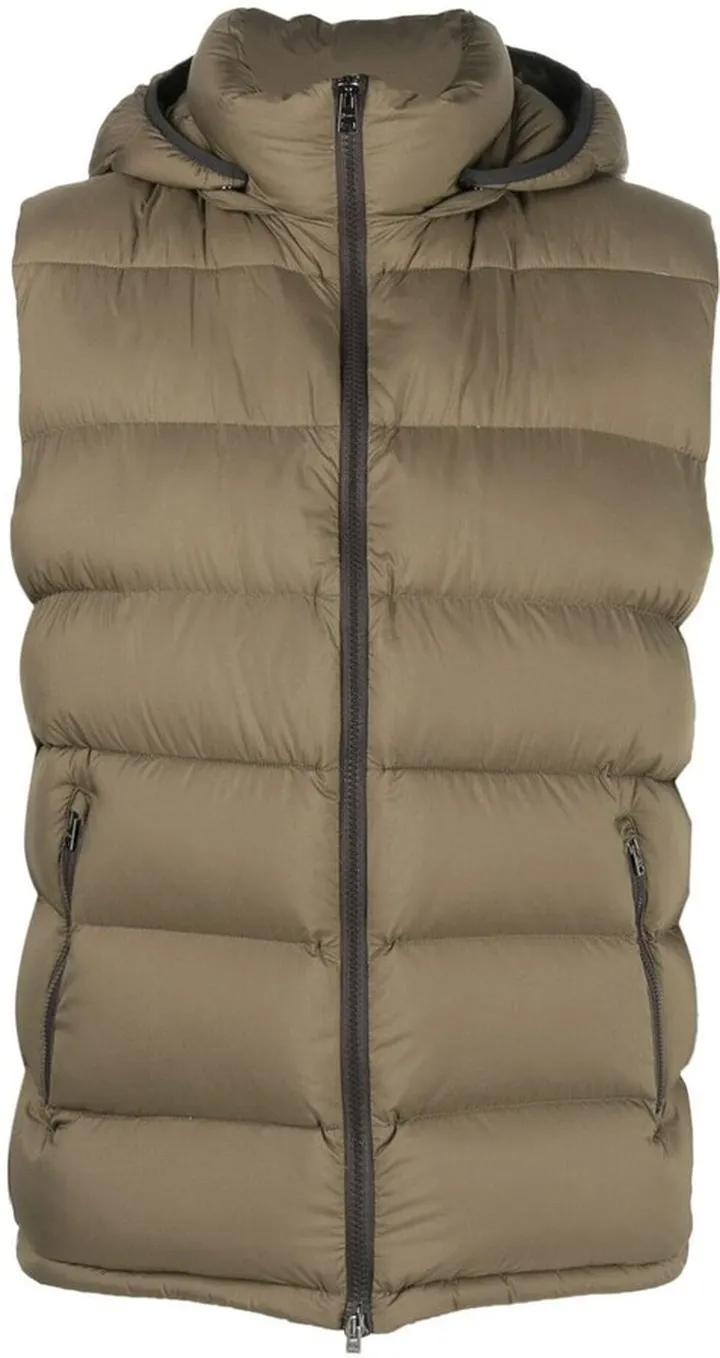 Quilted Hooded Gilet