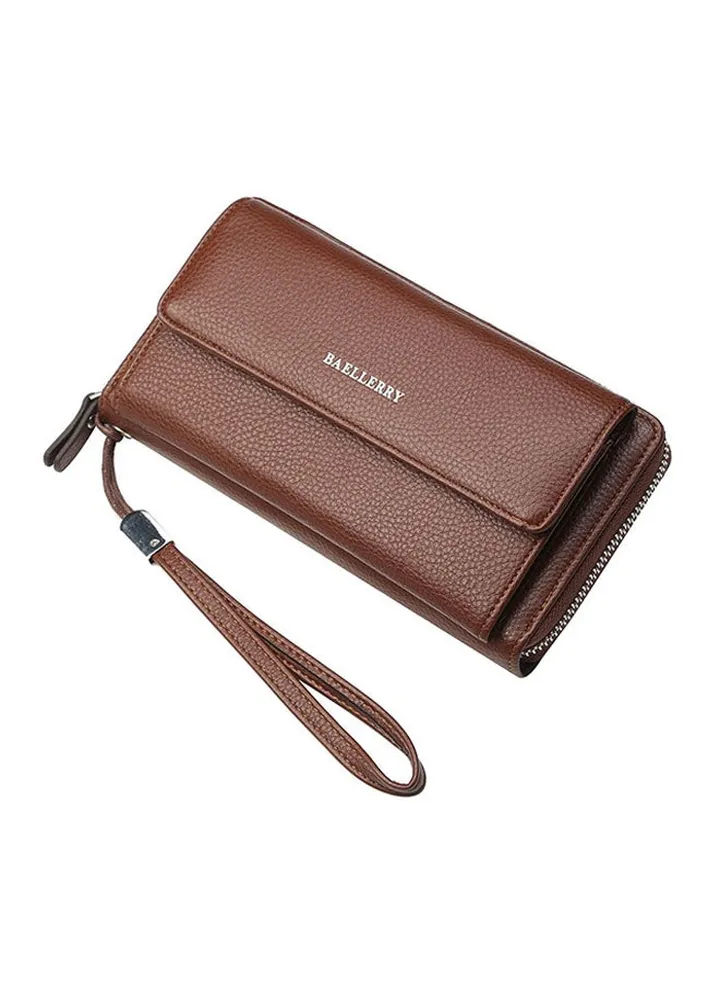 Purse Business Casual Clutch Bag Light Brown