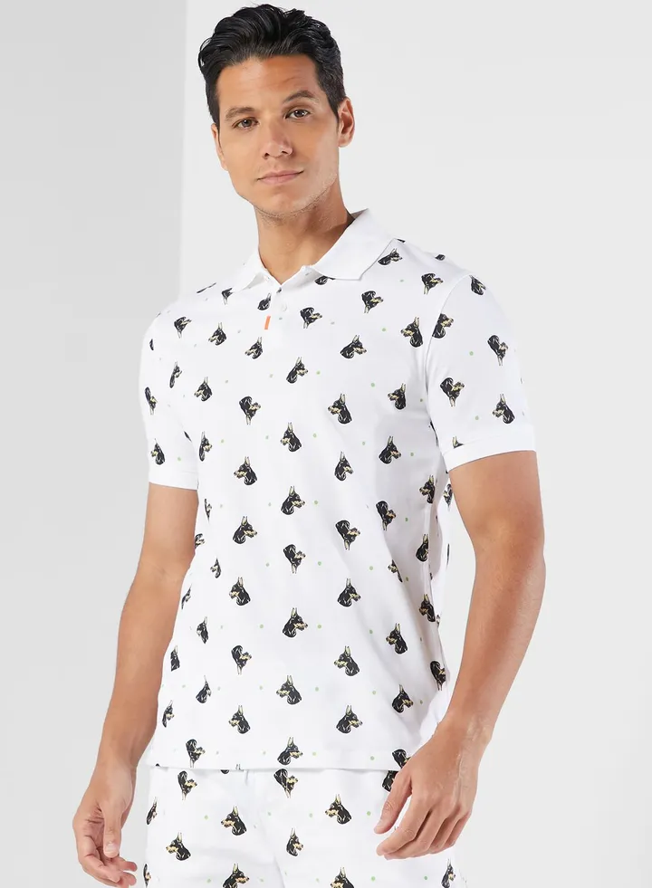 Dri-Fit Printed Polo