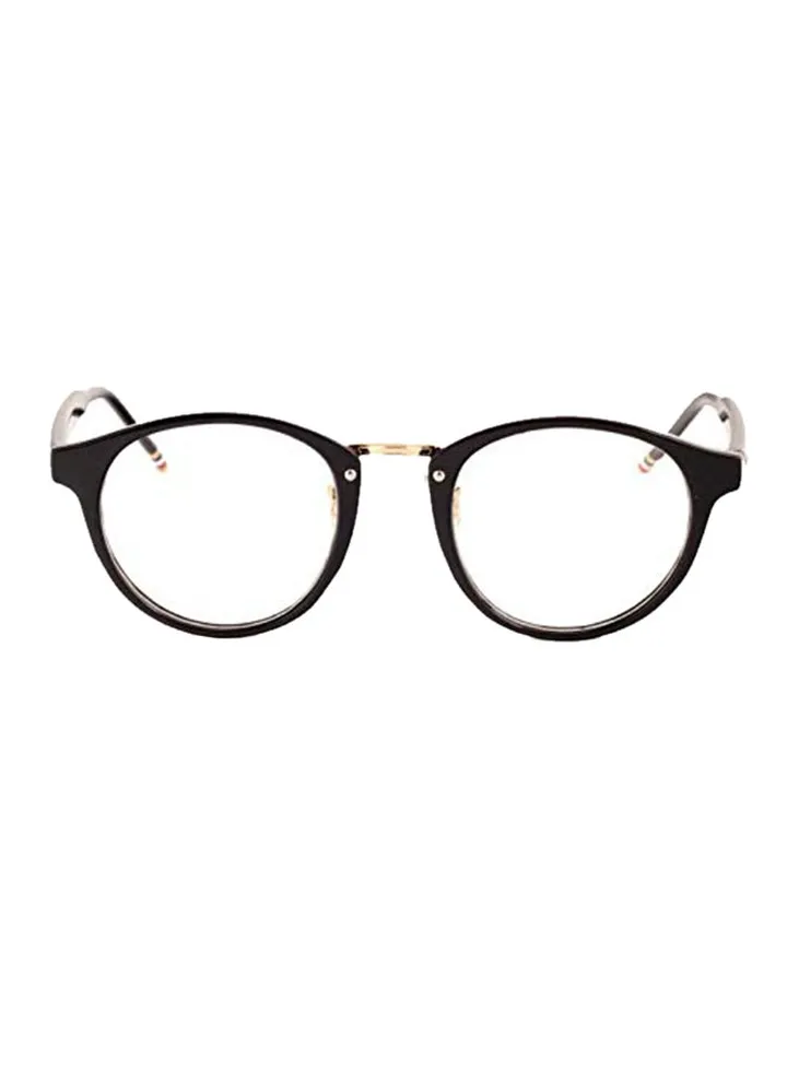 Round Retro Flat Eyeglass