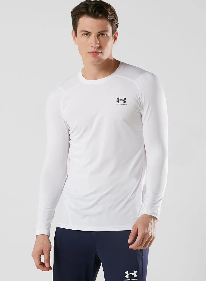 HeatGear Armour Fitted Long Sleeve Top