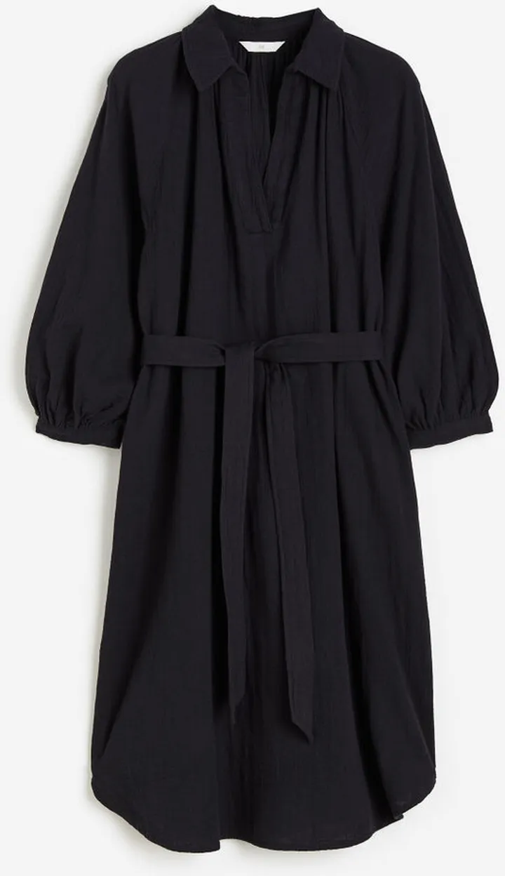 Tie-belt Dress