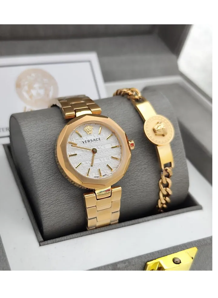 Luxury and beautiful second-class Versace women's watch set
