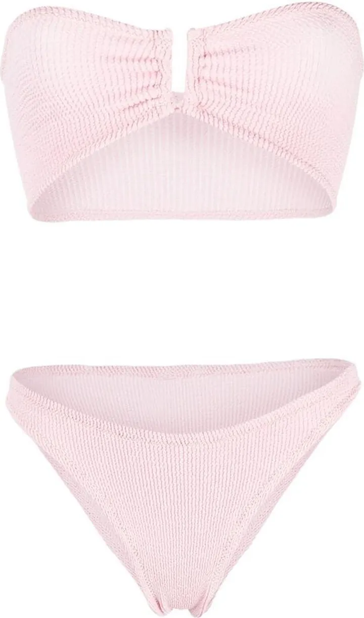 Ausilia ruched bandeau bikini