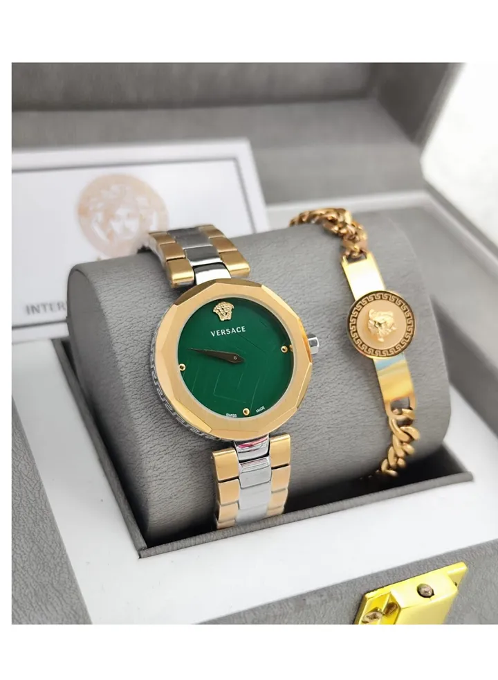 Luxury and beautiful second-class Versace women's watch set