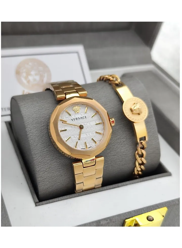 Luxury and beautiful second-class Versace women's watch set