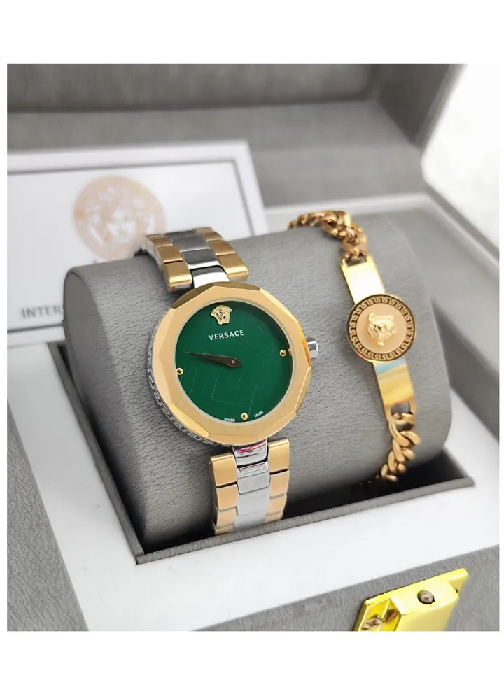 Luxury and beautiful second-class Versace women's watch set