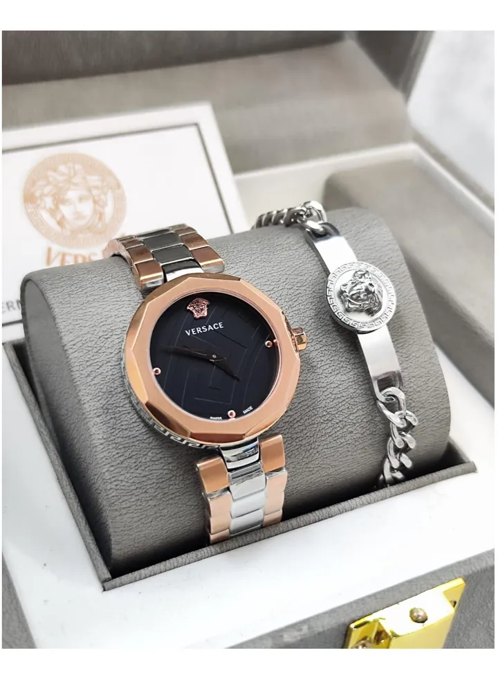 Luxury and beautiful second-class Versace women's watch set