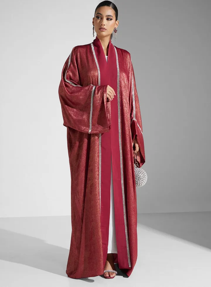 Lace Detail Abaya