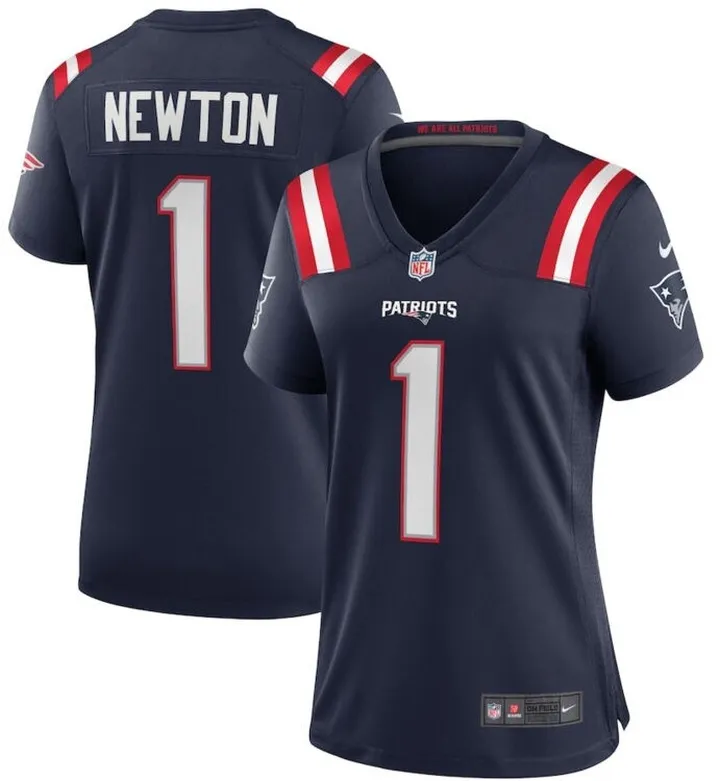 Nike Cam Newton New England Patriots Nfl Women's Game Jersey