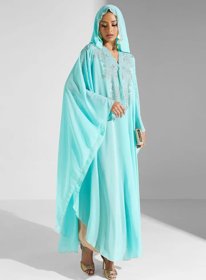 Embellished Detail Abaya
