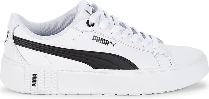 Smash Platform Leather Sneakers