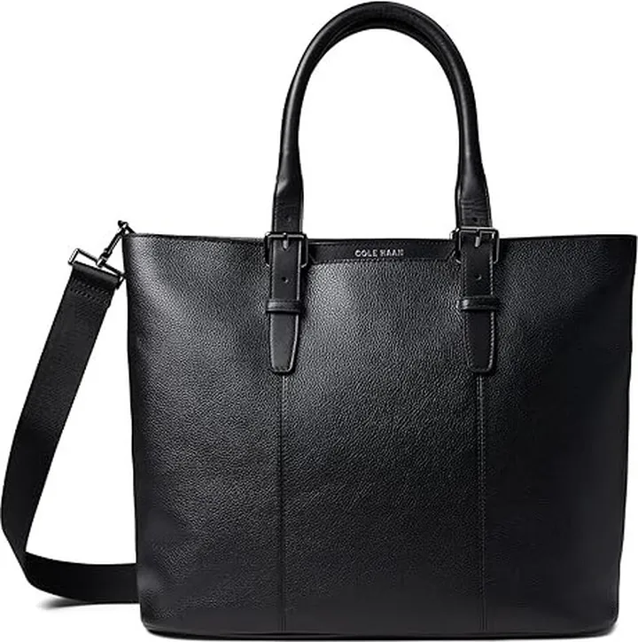 Cole Haan Triboro Tote (Black) Handbags