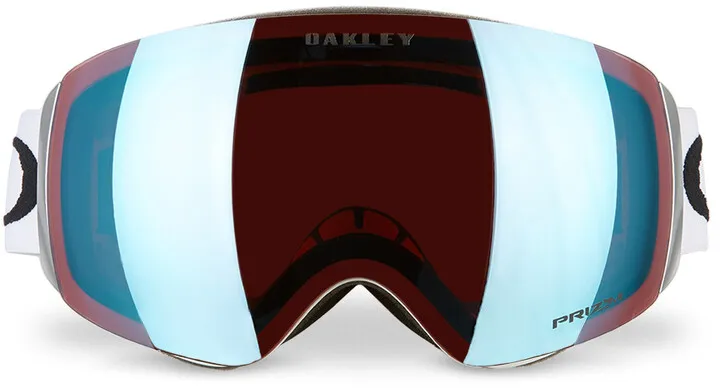 Oakley White Flight Deck M Snow Goggles