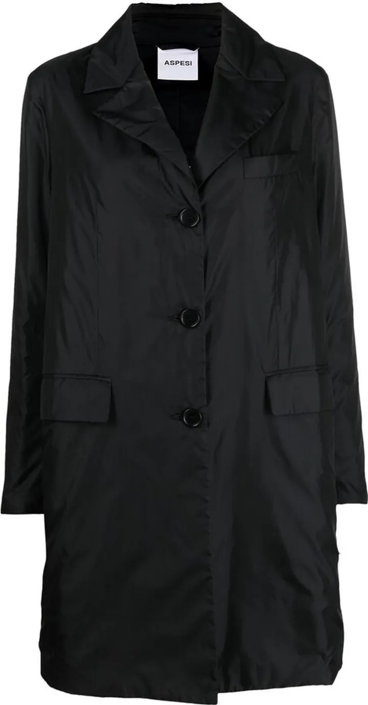 Buttoned Blazer Coat