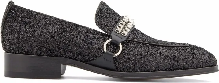 Angeles glitter loafers