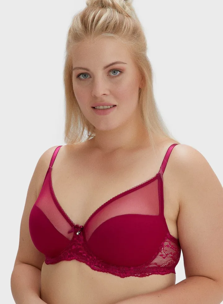 Plunge Neck Bra 