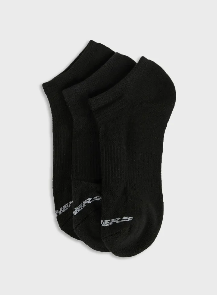 3 Pack No Show Socks
