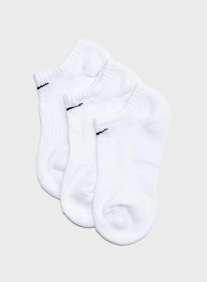 3 Pack No Show Socks