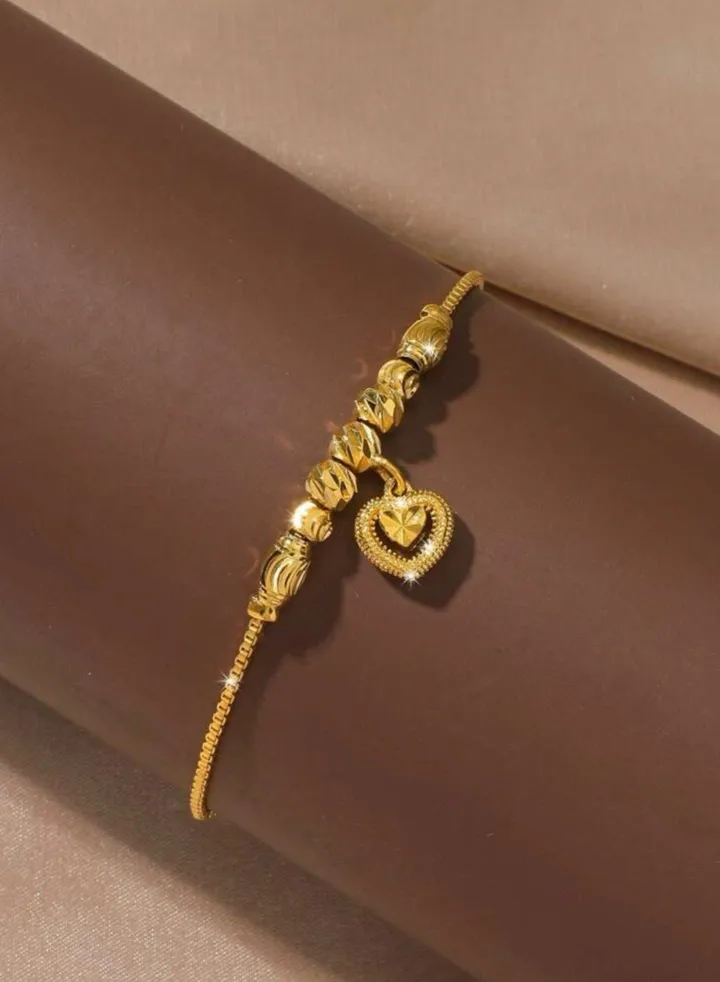 18k Gold Plated Anklet For Women