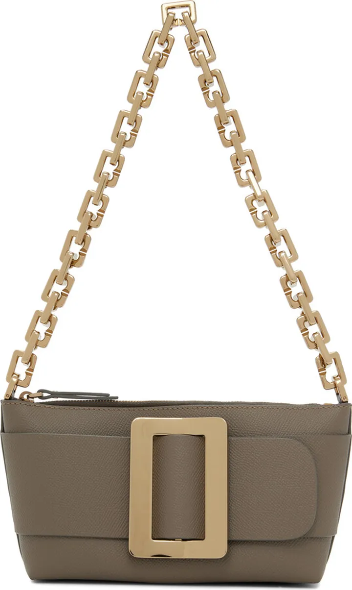 BOYY Taupe Pouchette Epsom Shoulder Bag