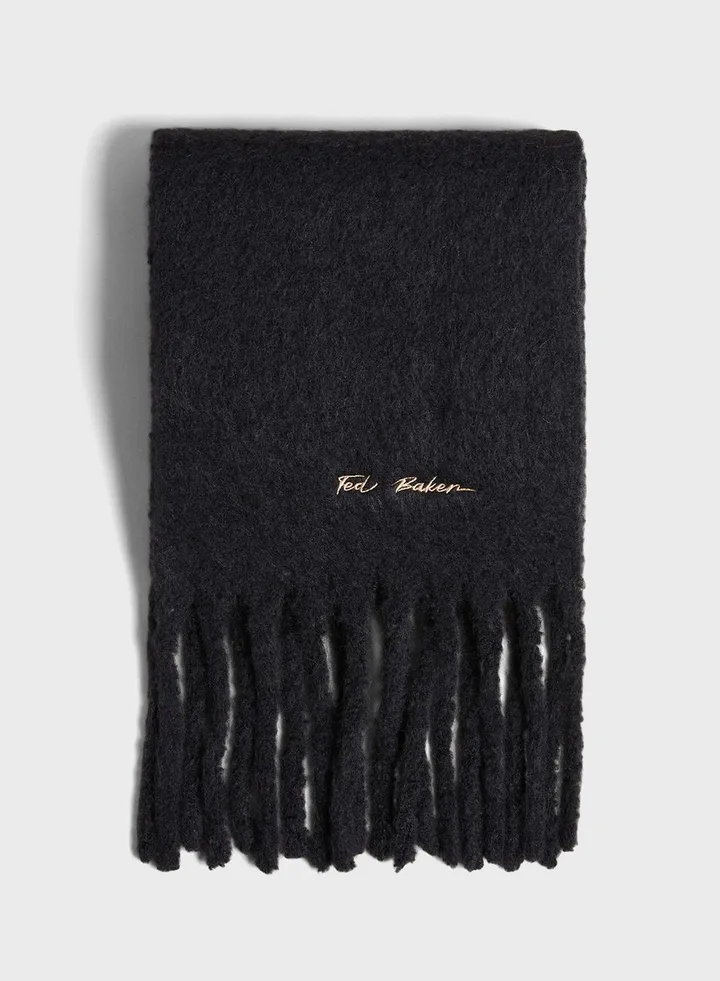 Shelmas Magnolia Patch Skinny Scarf