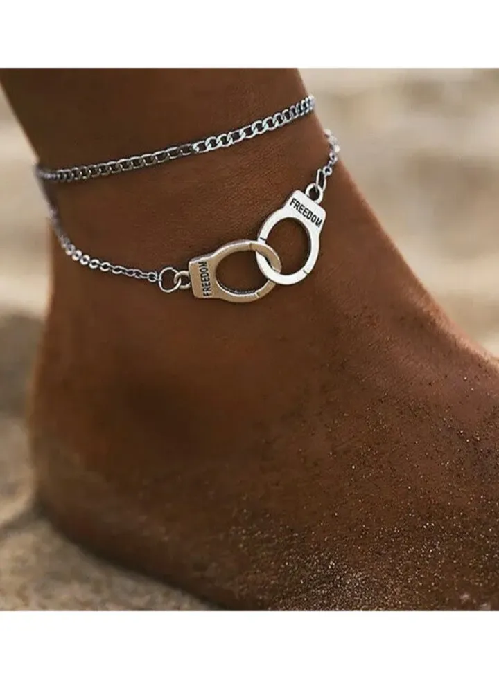 925 Silver Filled Anklet Chain