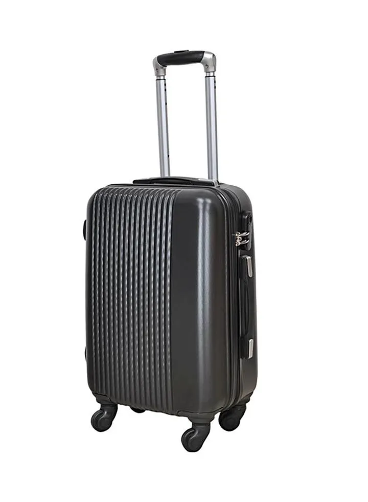 Hardside Cabin Luggage Trolley Black