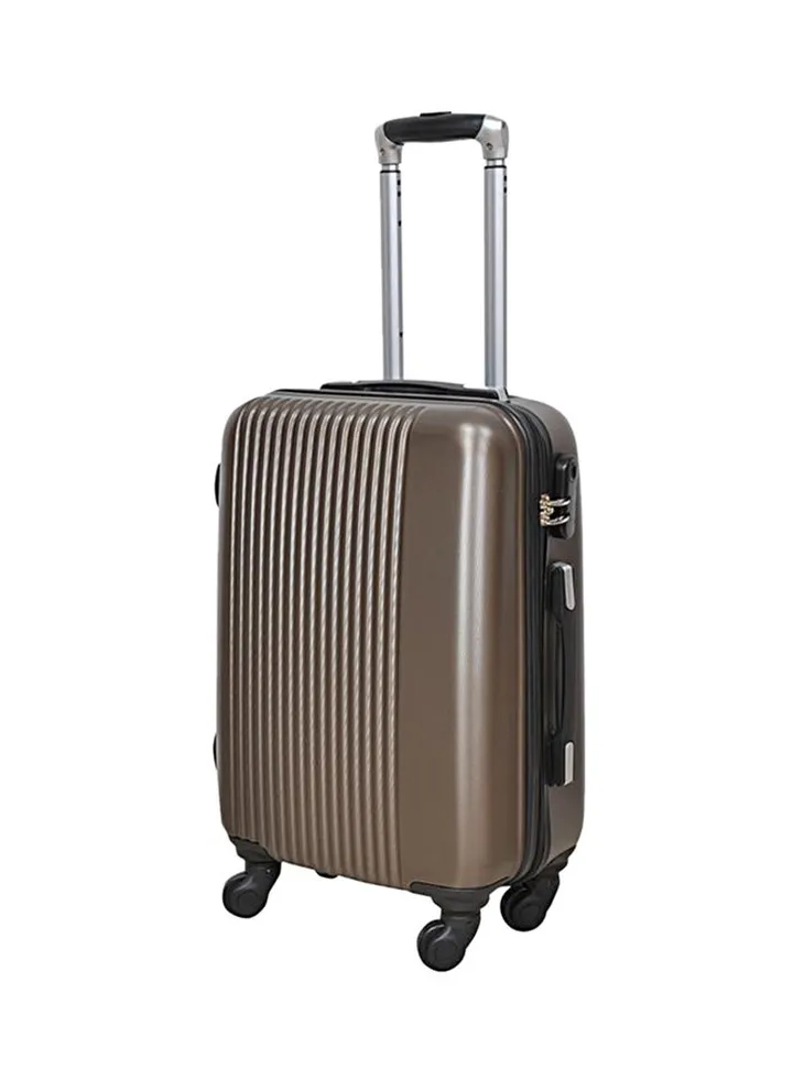 Hardside Cabin Luggage Trolley Coffee