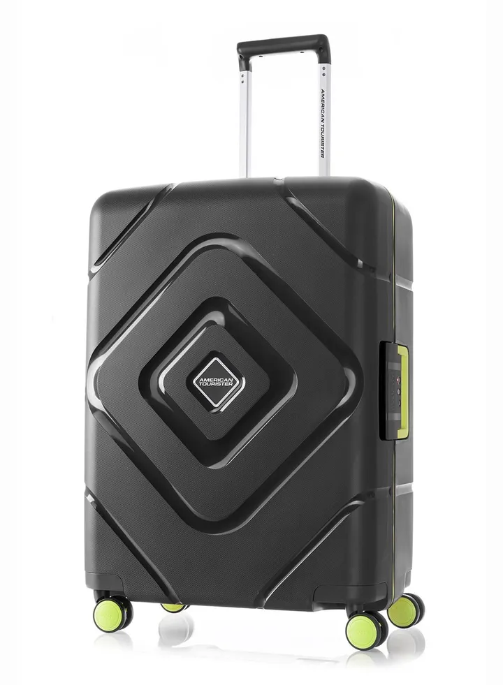 American Tourister TRIGARD hard spinner luggage medium TSA 68cm - Black