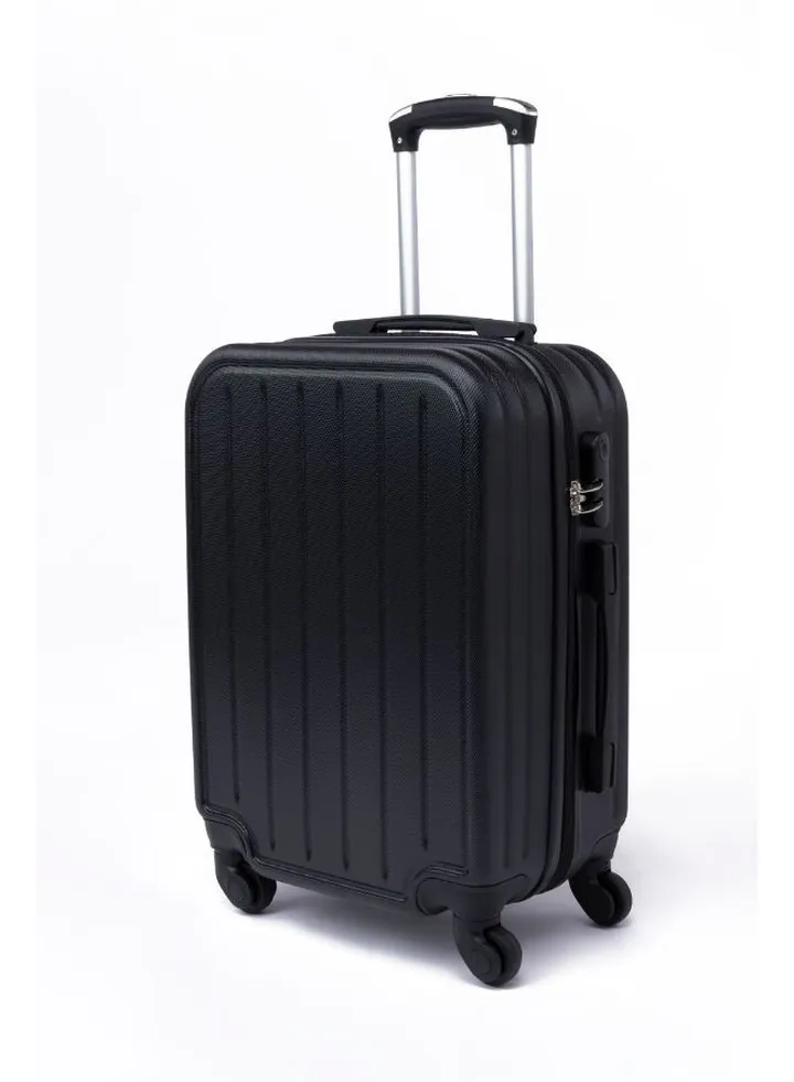Cabin Carry Check-In Luggage Trolley Size 20 inch Black