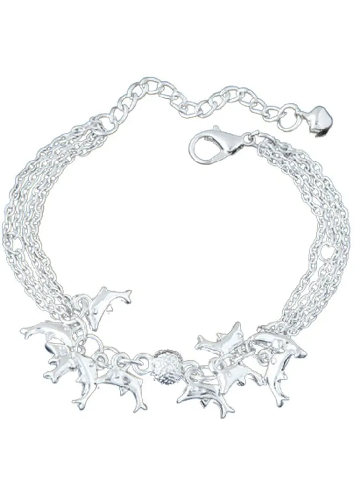 Multi-Layered Anklets For Women