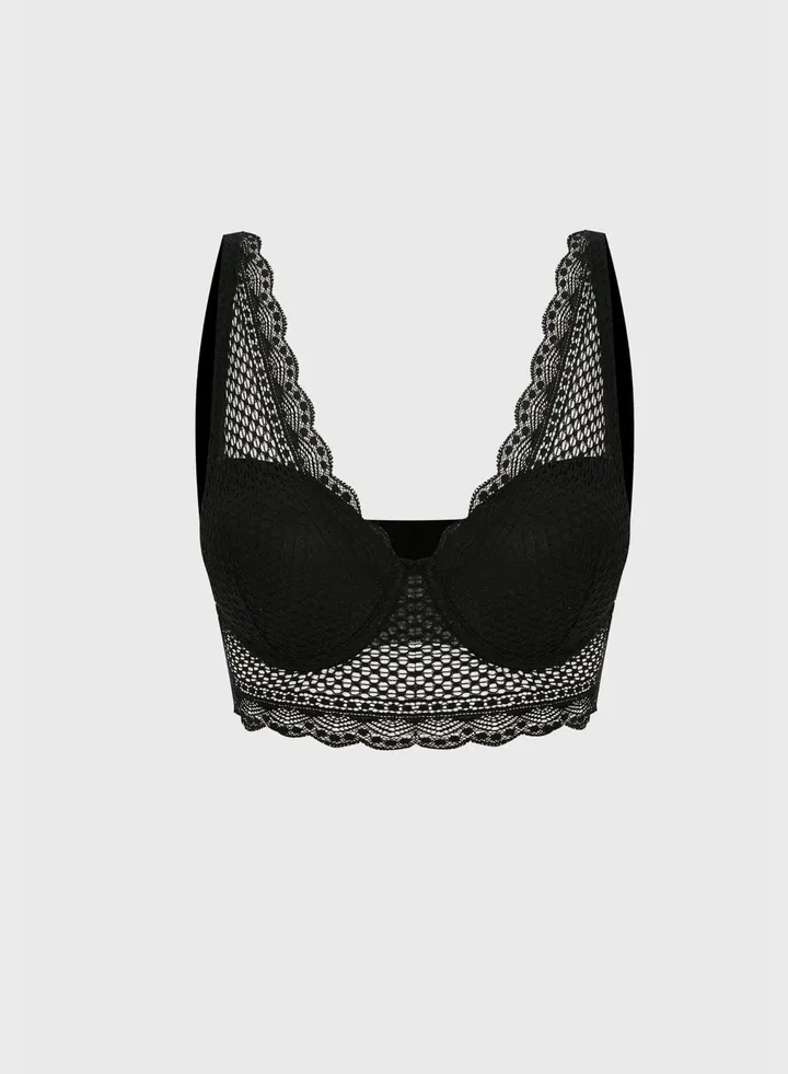 Knitted T-Shirt Bra