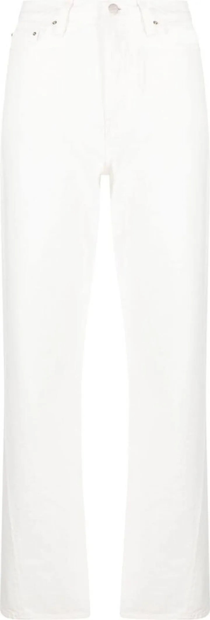 Wide-Leg Organic-Cotton Jeans